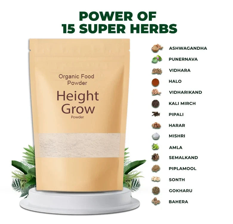 Height Powder for Bone & Growth Support